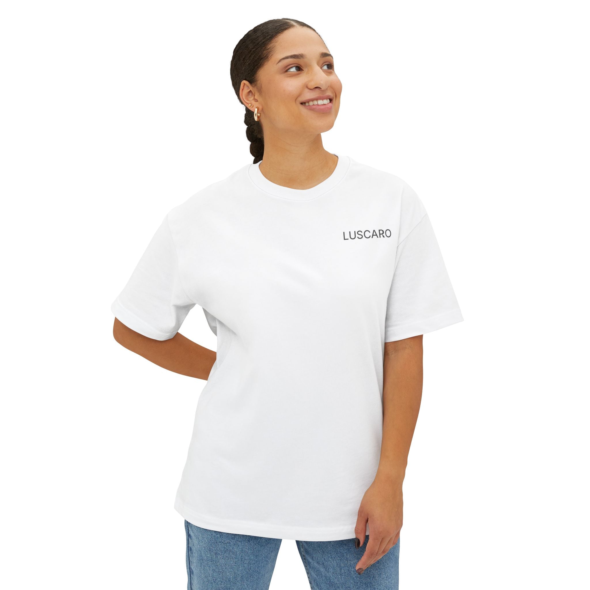 Porsche 911 turbo s unisex, boxy white tee oversized